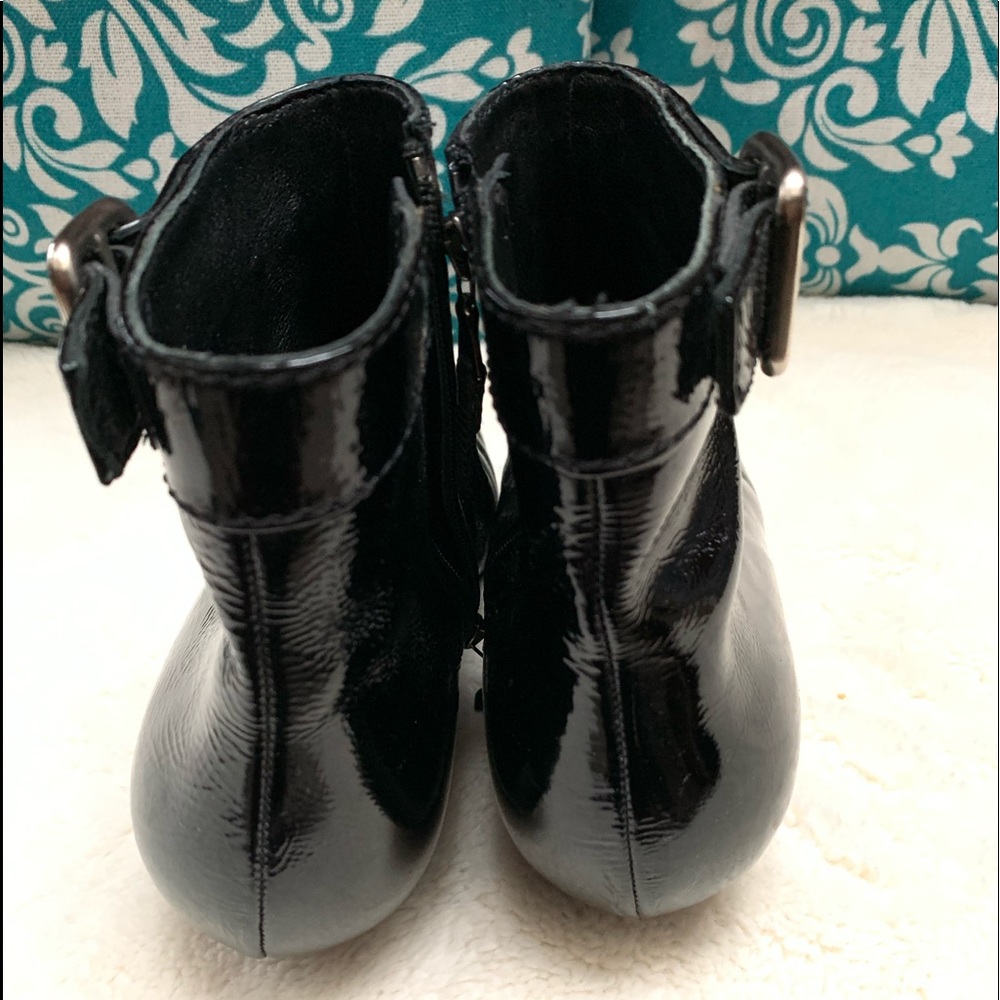 Prada Black Patent Leather Booties - Picture 5 of 9